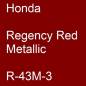 Preview: Honda, Regency Red Metallic, R-43M-3.